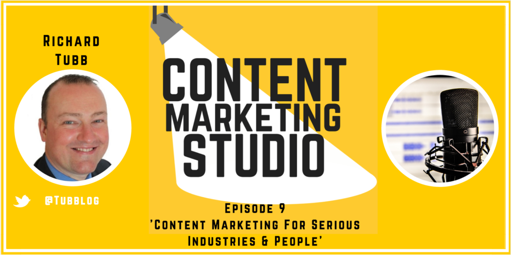 Photo ofRichard Tubb on The Content Marketing Studio Show