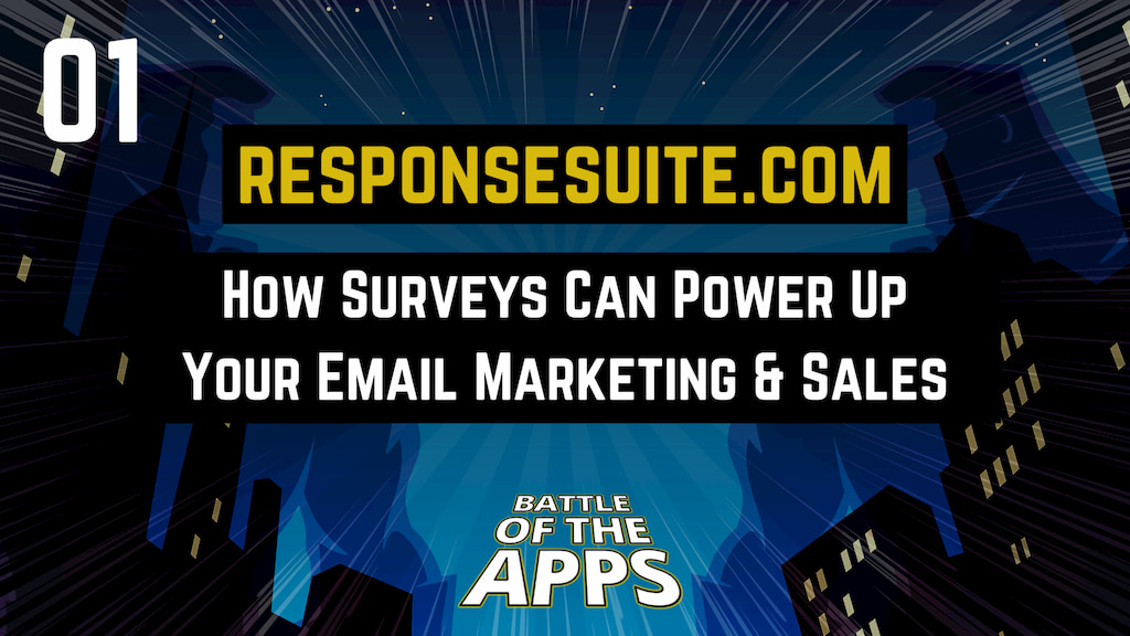 RESPONSESUITE.COM - How Surveys Can Power Up Your Email Marketing & Sales