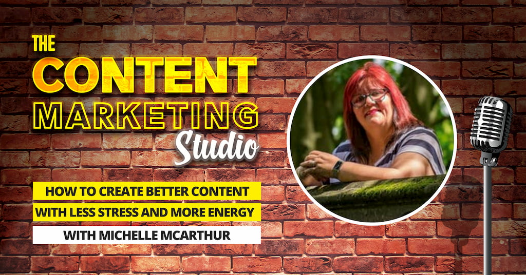 Michelle McArthur-Morgan from Jigsaw At Work on The Content Marketing Studio with host Pascal Fintoni