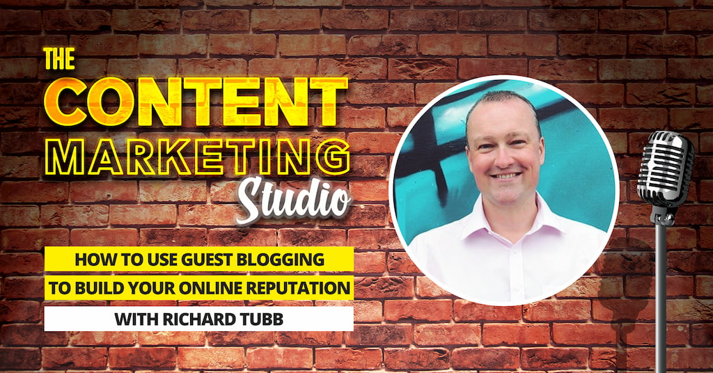 Richard Tubb from Tubblog on The Content Marketing Studio with Pascal Fintoni